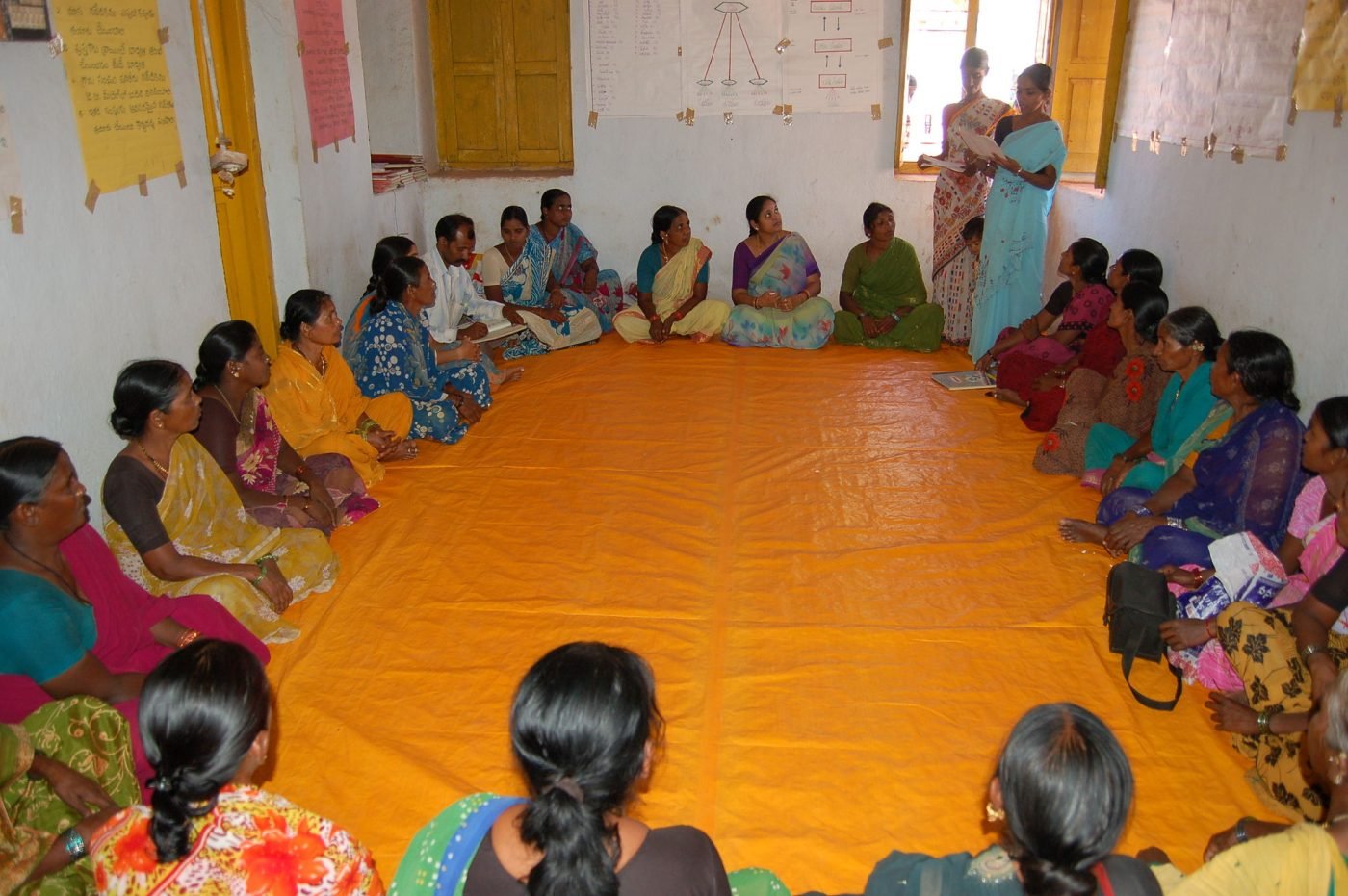 Indian community members together